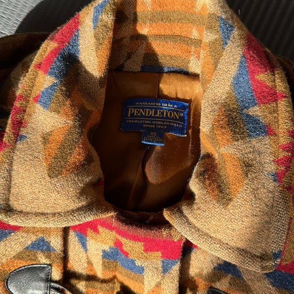 PENDLETON JOURNEY WEST Tillamook Coat Jacket Removable Hood * Size XS 2 4 - Picture 8 of 10